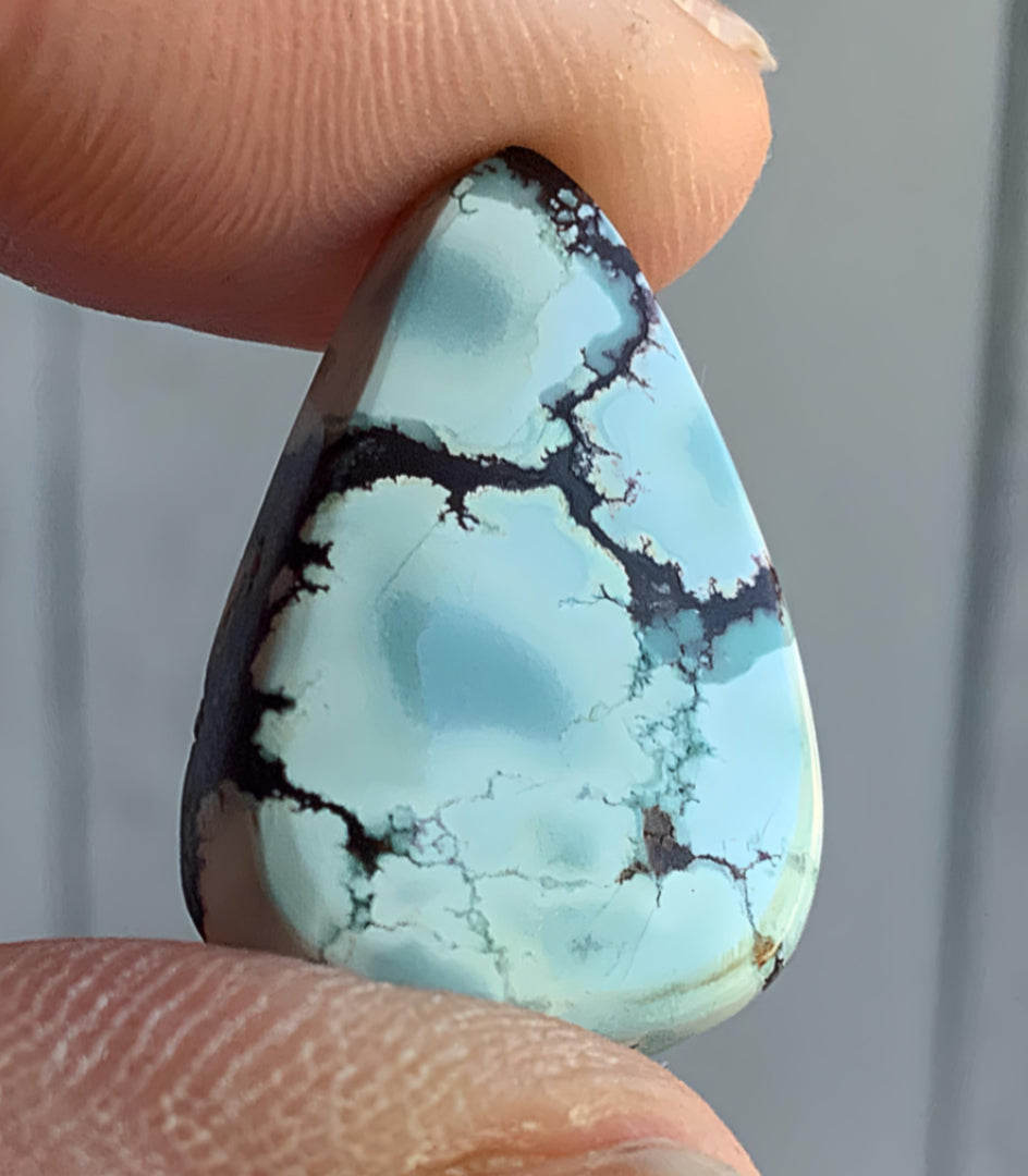 Gobi Desert Lavender Triangular Gemstone #G126