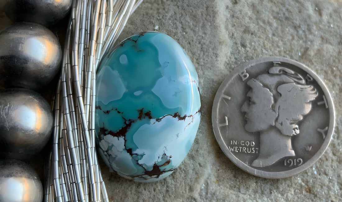 Gobi Desert Lavender or Golden Hills Turquoise Oval