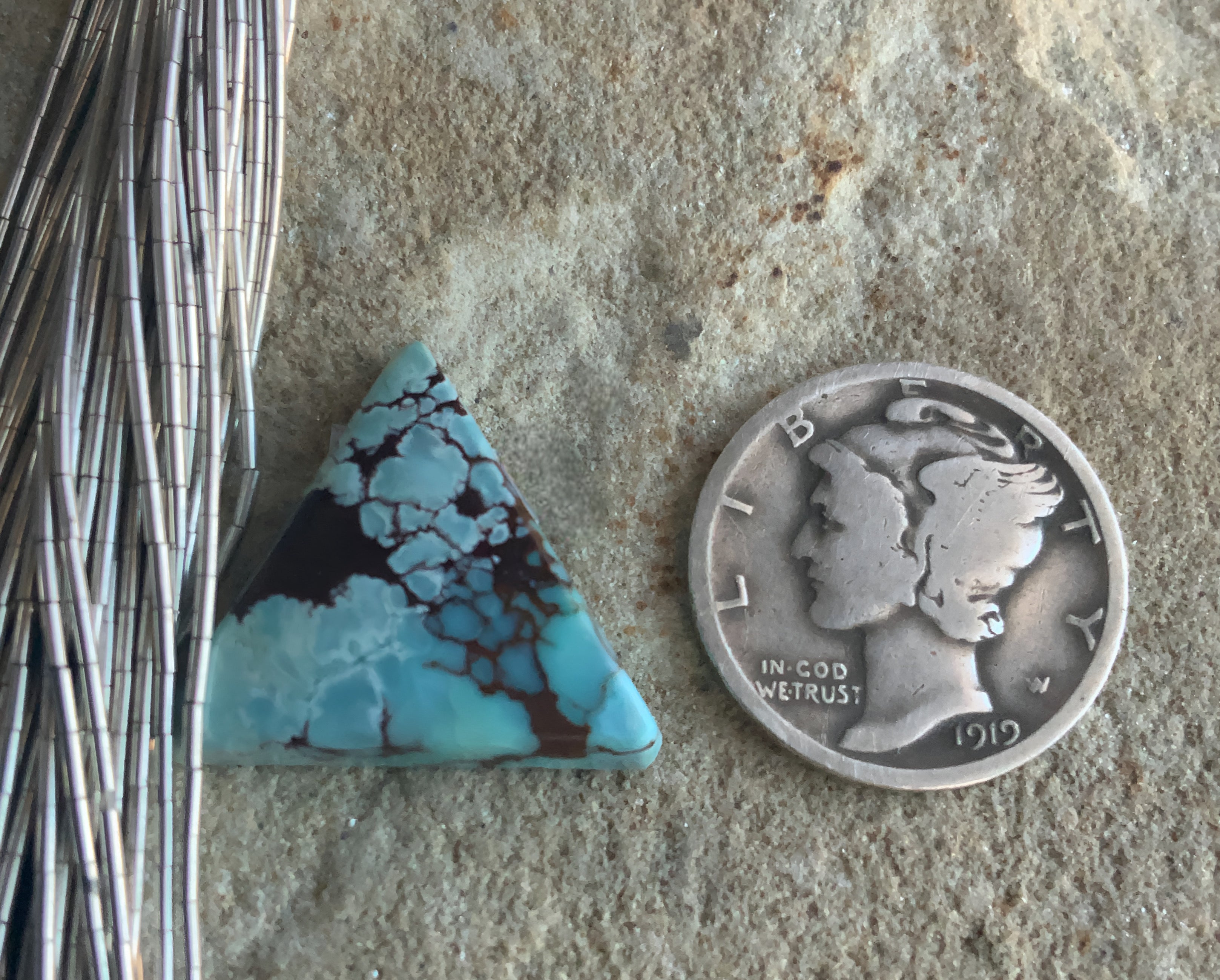 Gobi Desert Lavender or Golden Hills Turquoise Triangle #G112