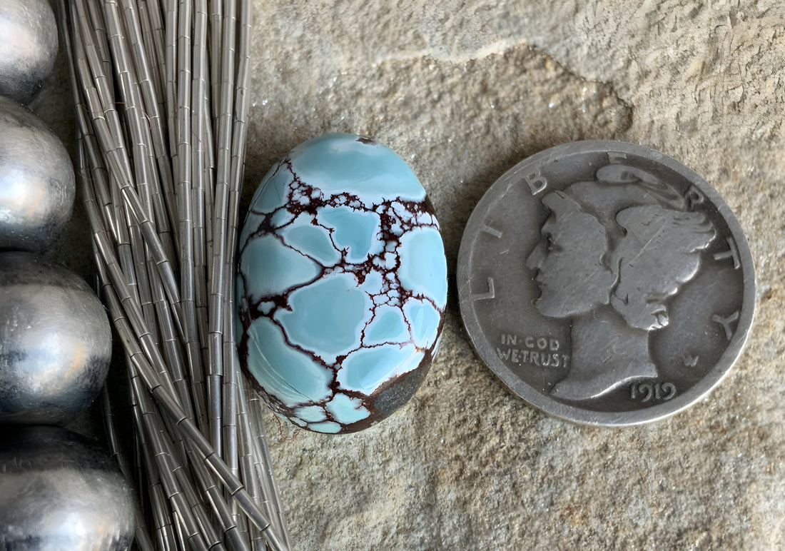 Gobi Desert Lavender or Golden Hills Oval Turquoise Gemstine #G138