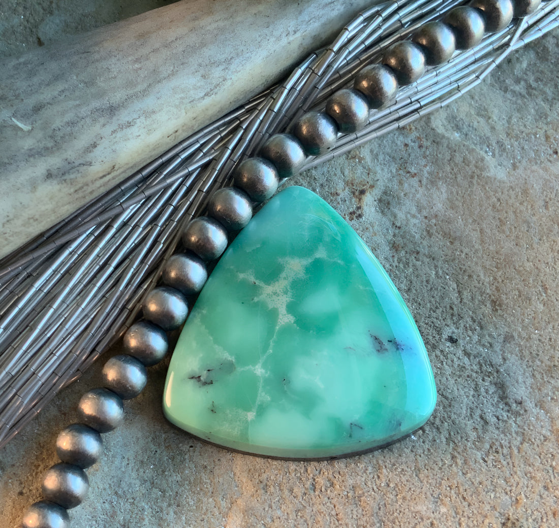 Gorgeous Natural Damele Turquoise Cabochon