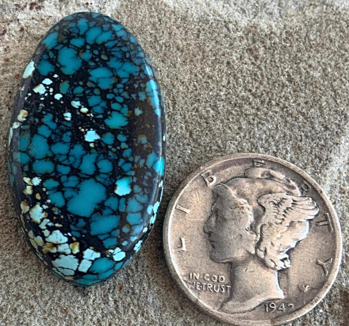 Beautiful Bao Canyon Turquoise Oval Cabochon #BC118