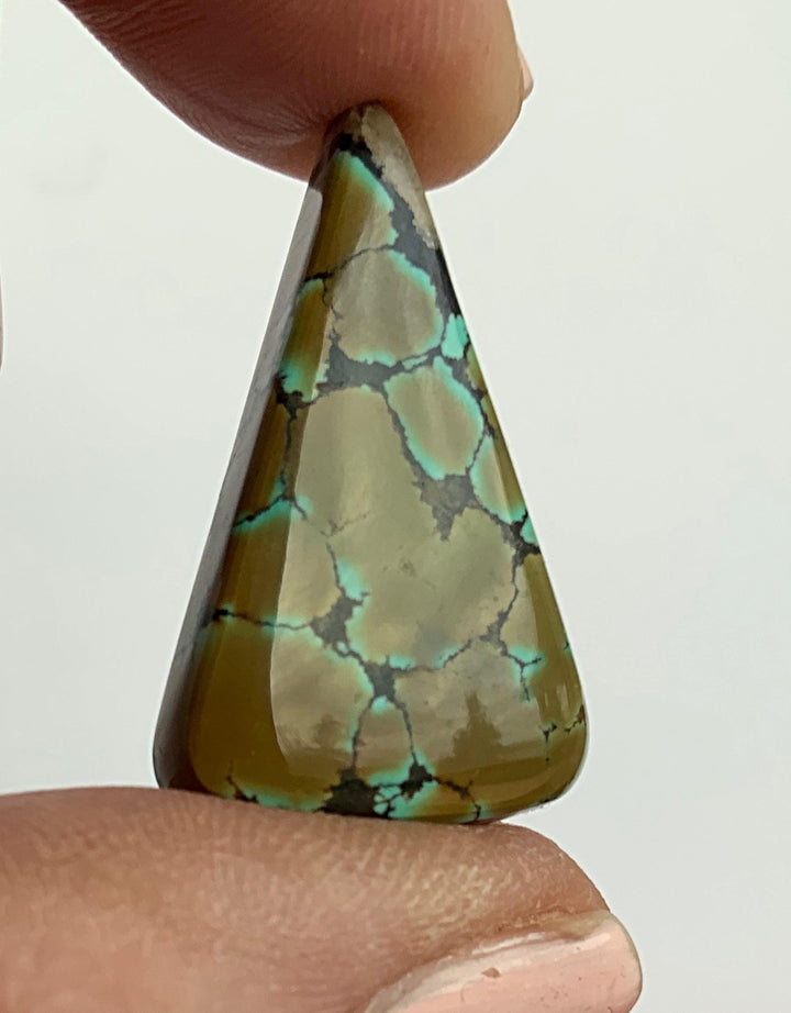 Beautiful Bao Canyon Turquoise Triangle Cabochon #BC125