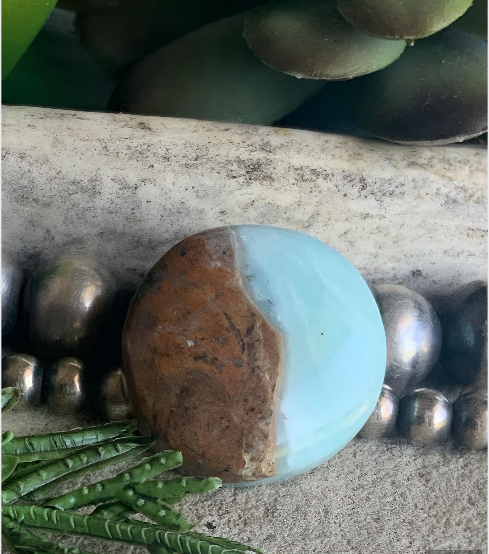 BC Ocean Picture Stone