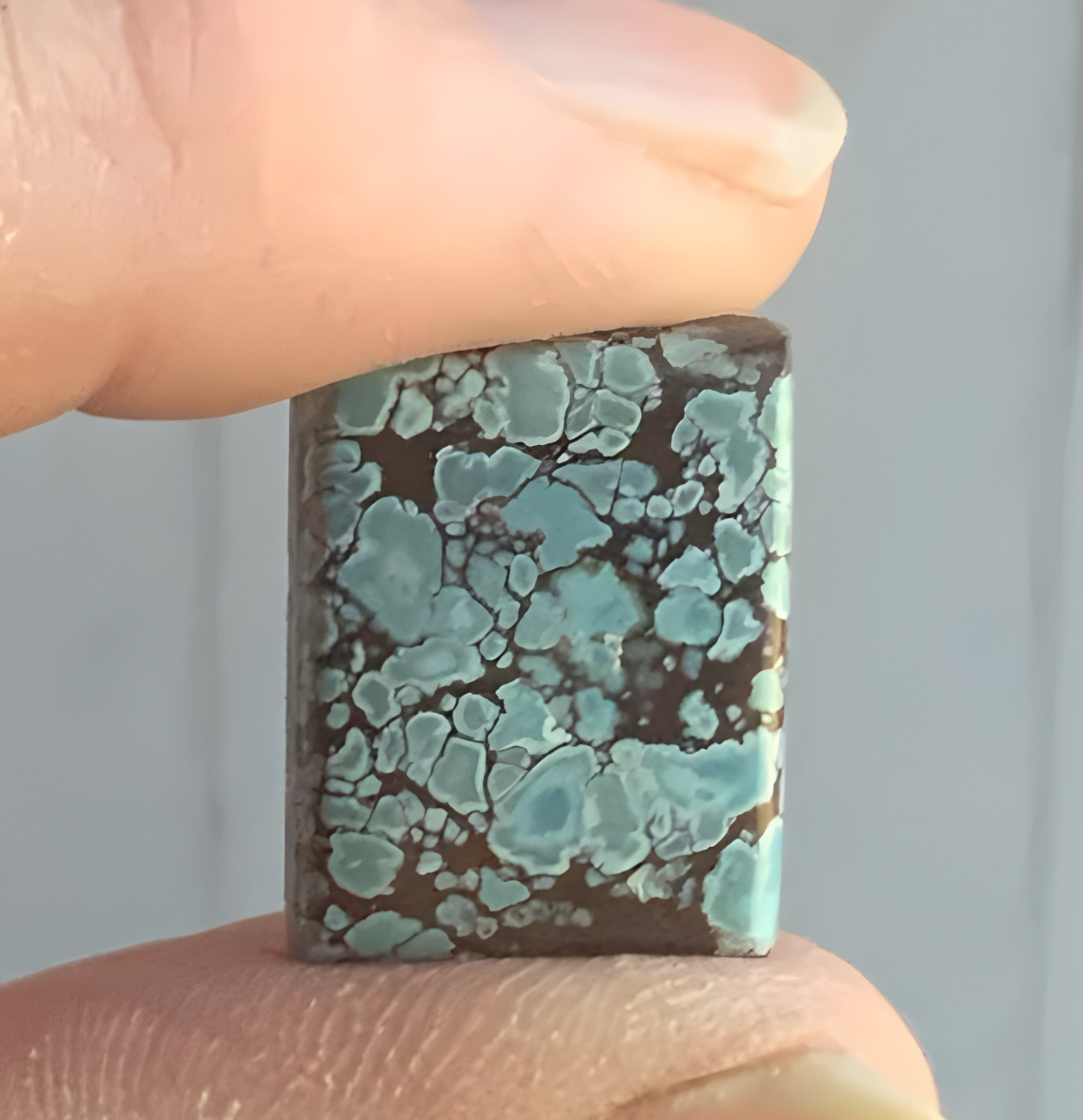 Gobi Desert Lavender or Golden Hills Turquoise Rectangular Gemstone