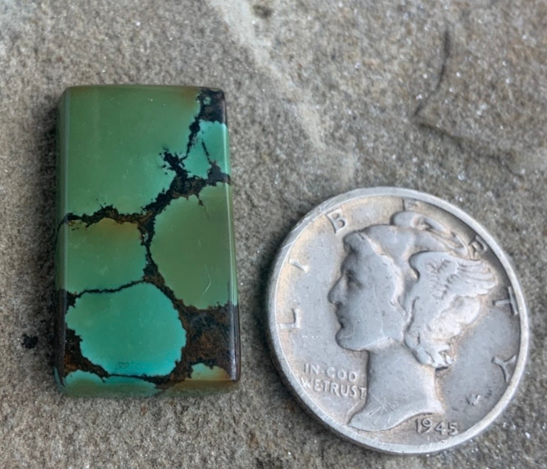 Bao Canyon Turquoise Rectangular Cabochon