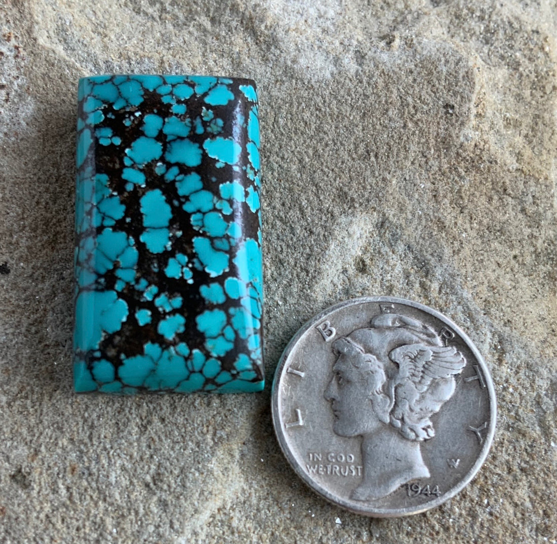 Bao Canyon Turquoise Rectangular Cabochon