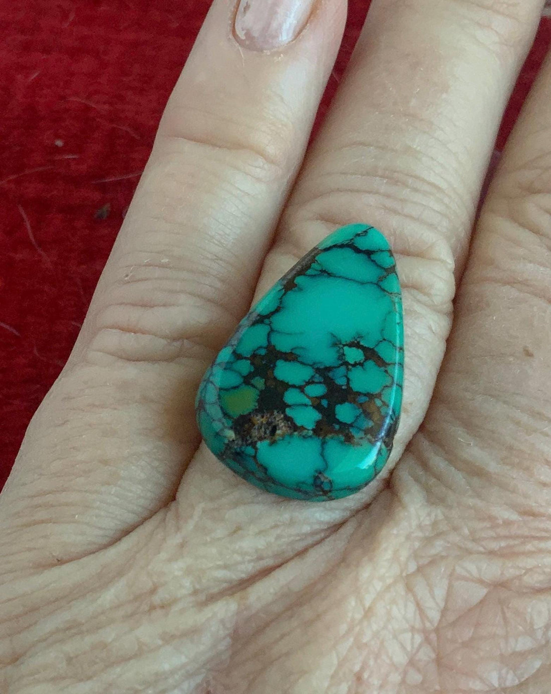 Beautiful Bao Canyon Turquoise Cabochon #BC123