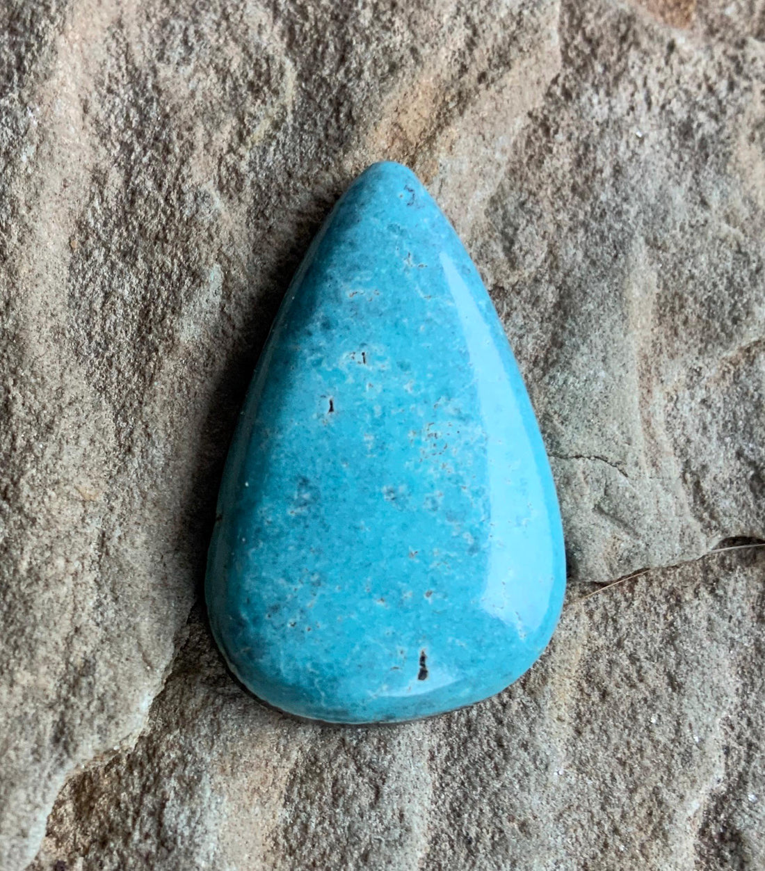 Beautiful Blue Gem Turquoise Cabochon