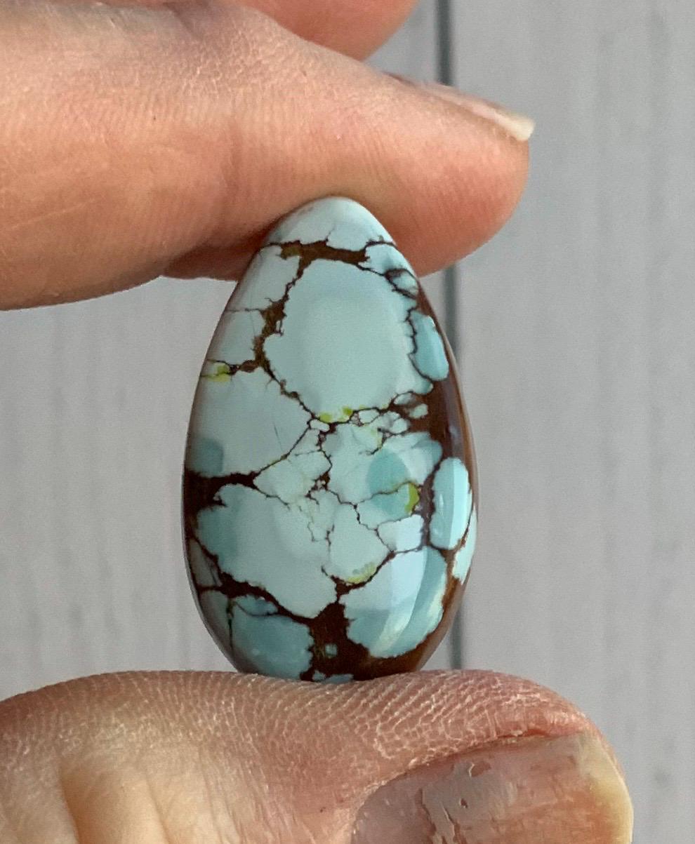 Beautiful Gobi Desert Lavender Turquoise Cabochon #106