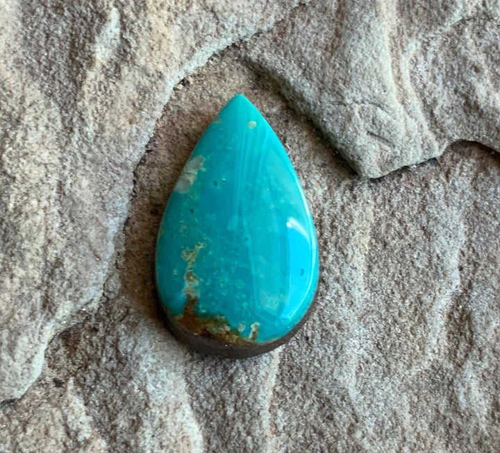 Royston Turquoise Teardrop Cabochon