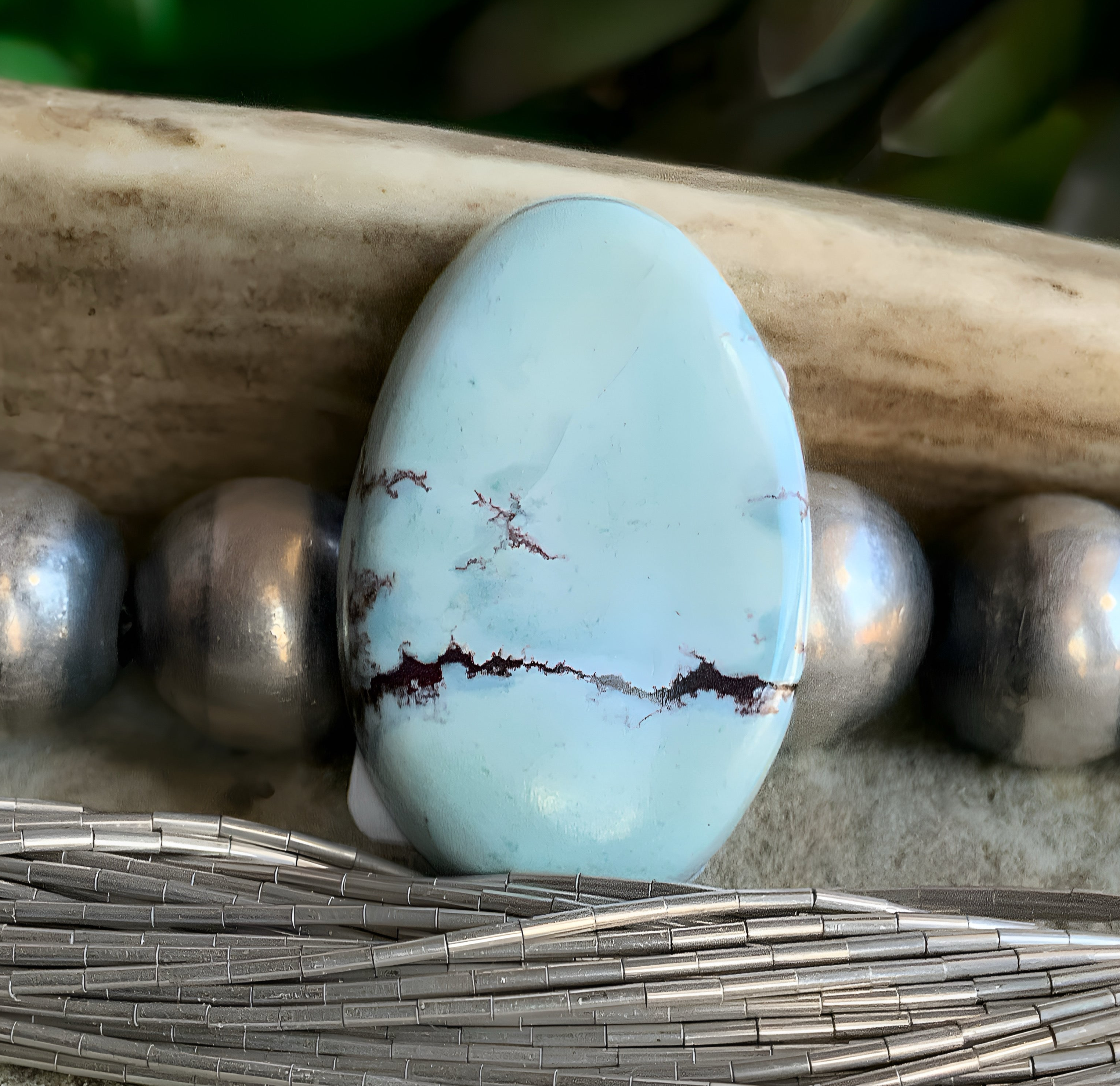 Gobi Desert Lavender or Golden Hills Turquoise Oval #G107