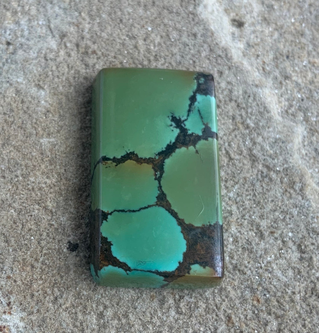 Bao Canyon Turquoise Rectangular Cabochon