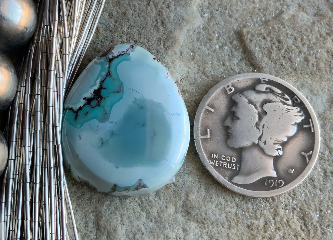 Gobi Desert Lavender or Golden Hills Turquoise Teardrop #G101