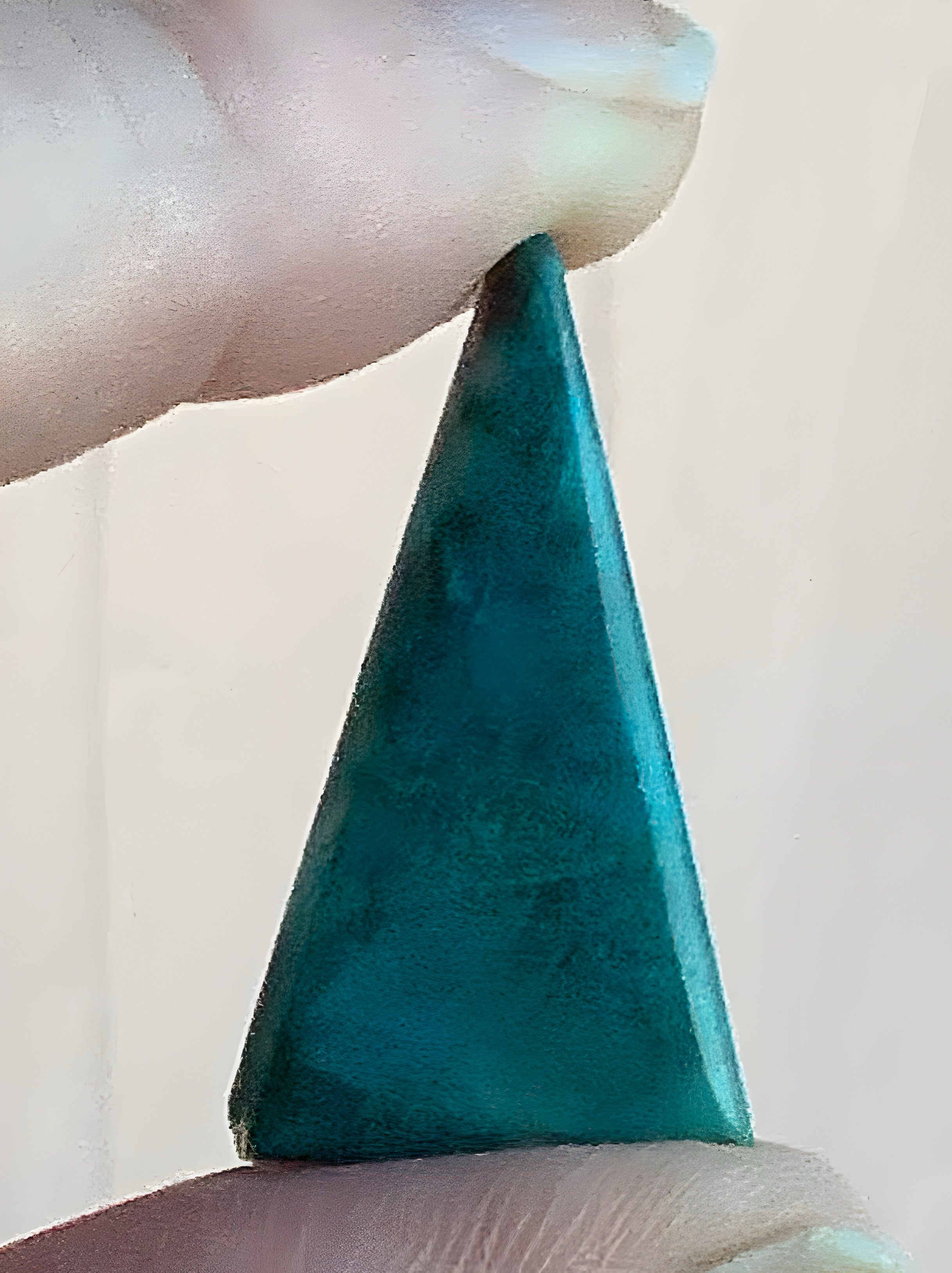 Chrysocolla Triangle Cabochon