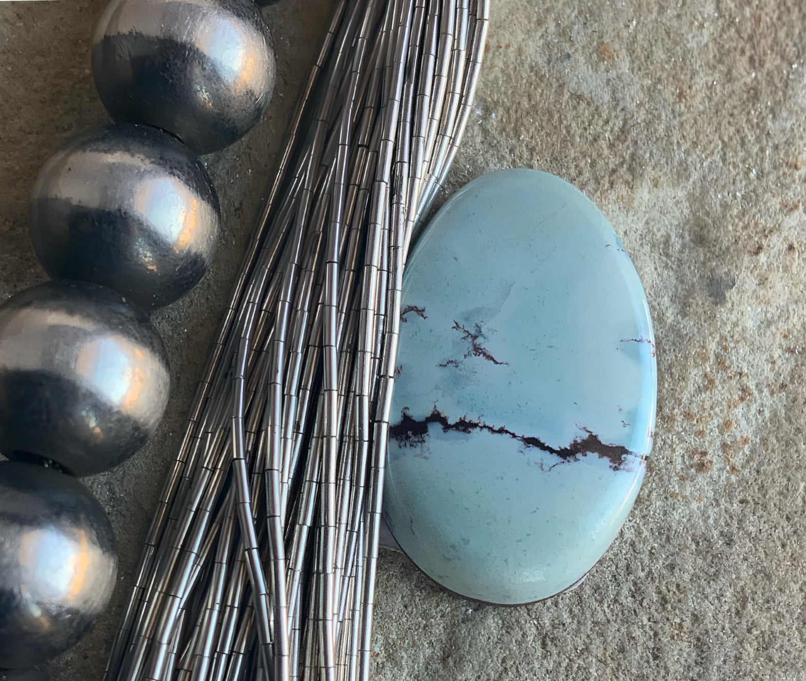 Gobi Desert Lavender or Golden Hills Turquoise Oval #G107