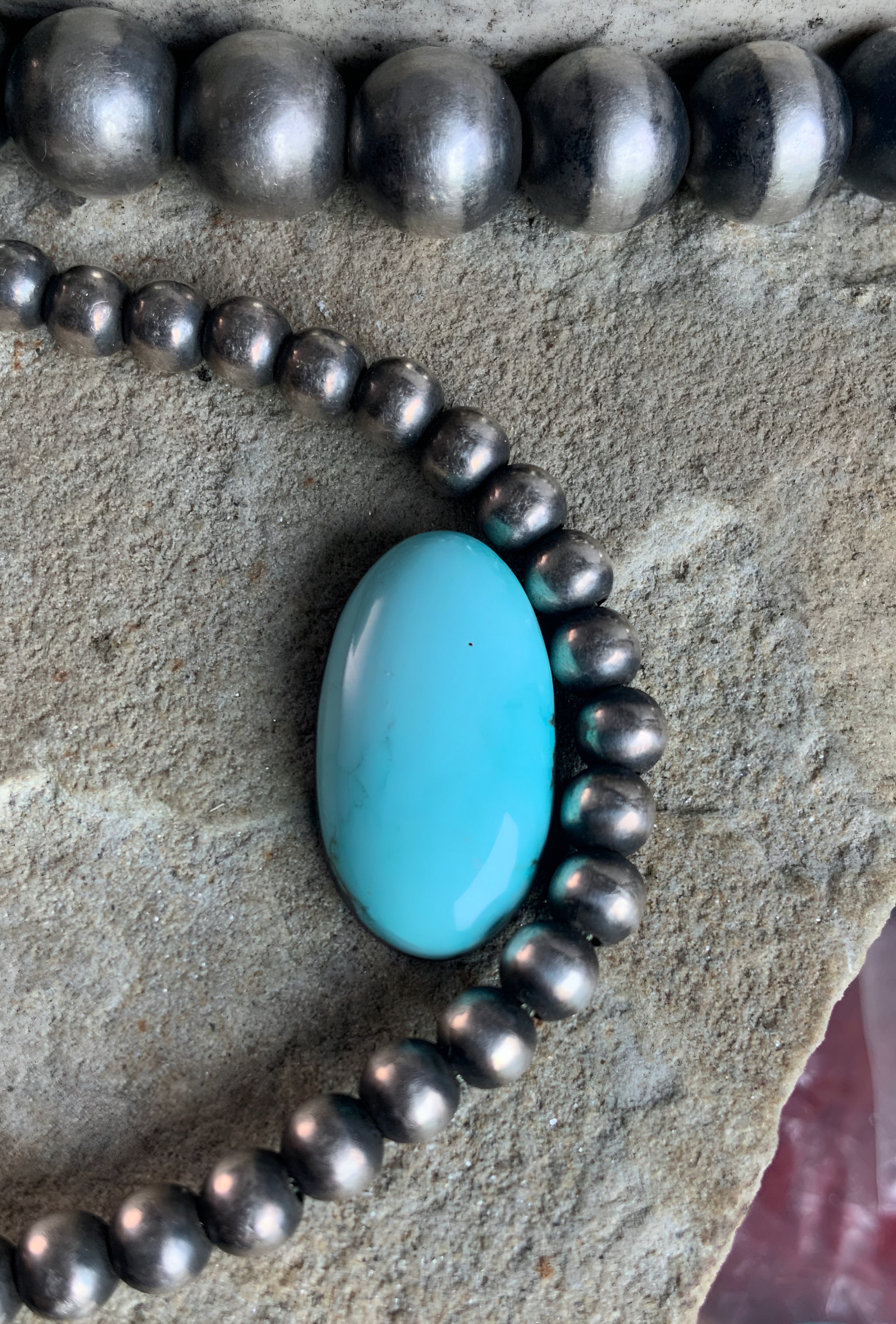 Natural Sleeping Beauty Turquoise Oval Cabochon