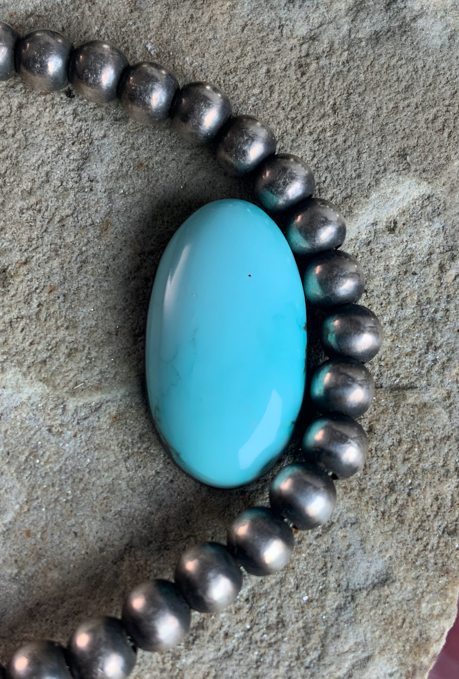 Natural Sleeping Beauty Turquoise Oval Cabochon