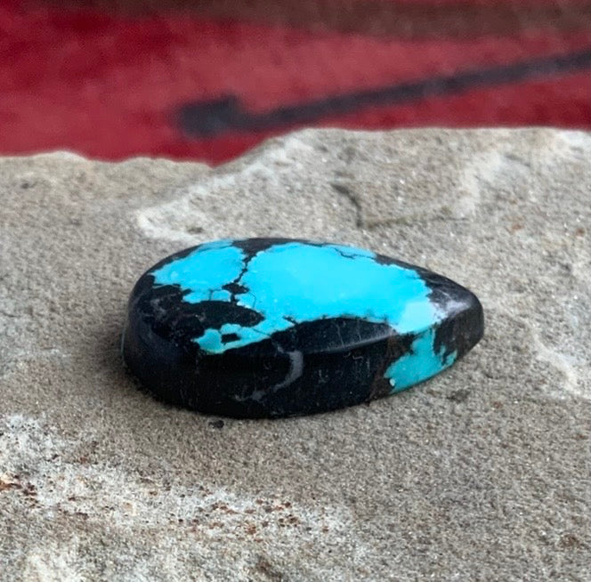 Bao Canyon Turquoise Teardrop Cabochon