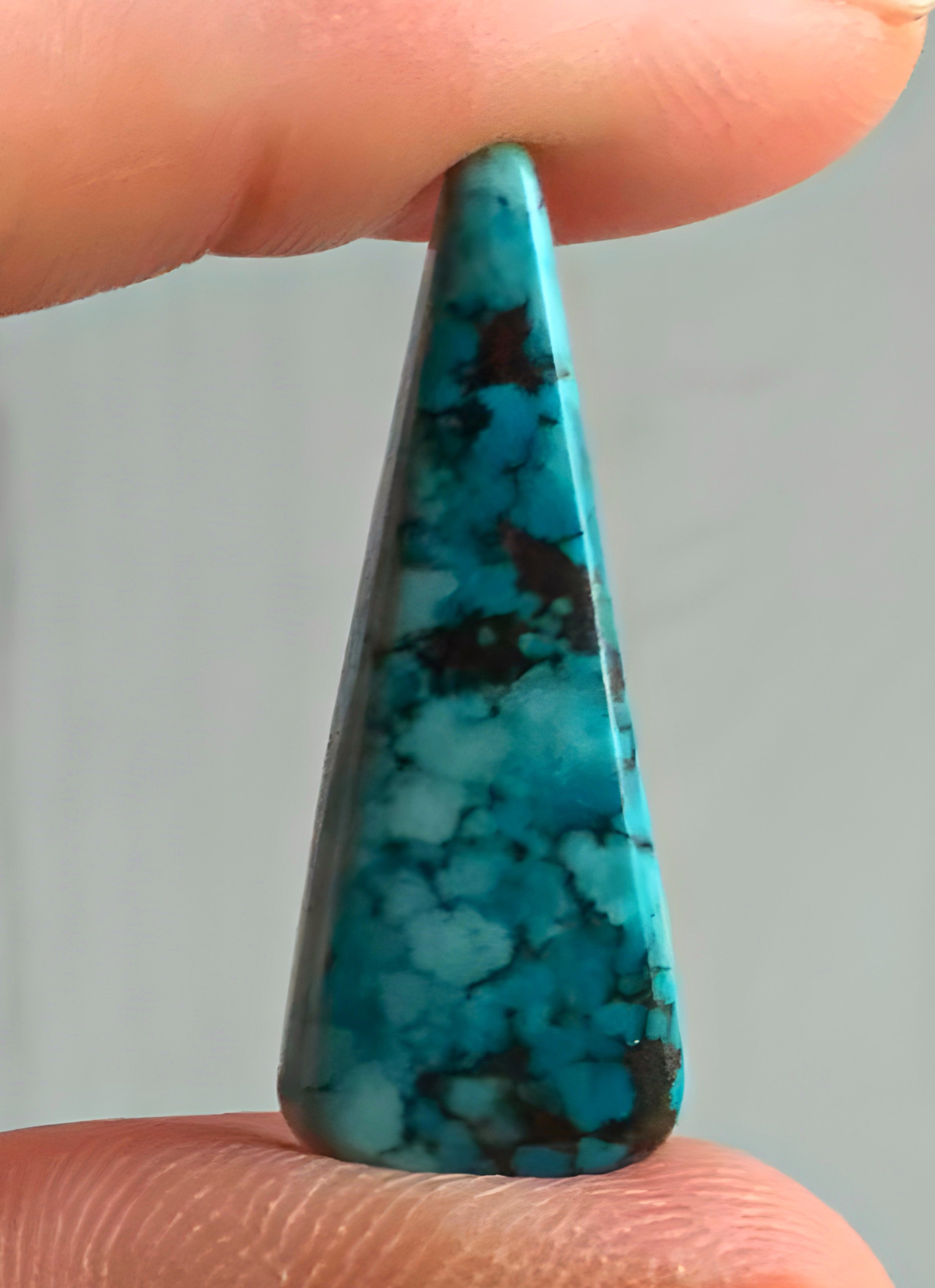 Bao Canyon Turquoise Blue Rectangular Cabochon #BC121