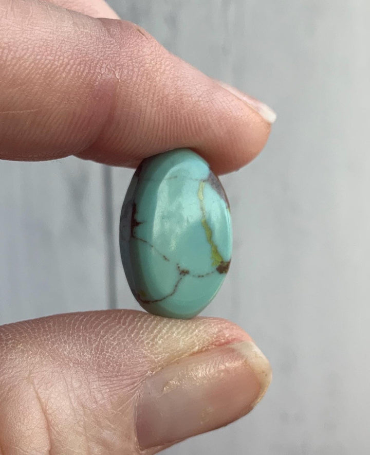 Beautiful Gobi Desert Lavender Turquoise Oval Cabochon #G127a