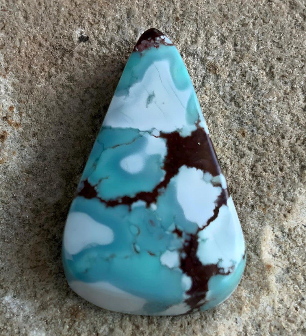 Gobi Desert Lavender Triangular Gemstone #G143