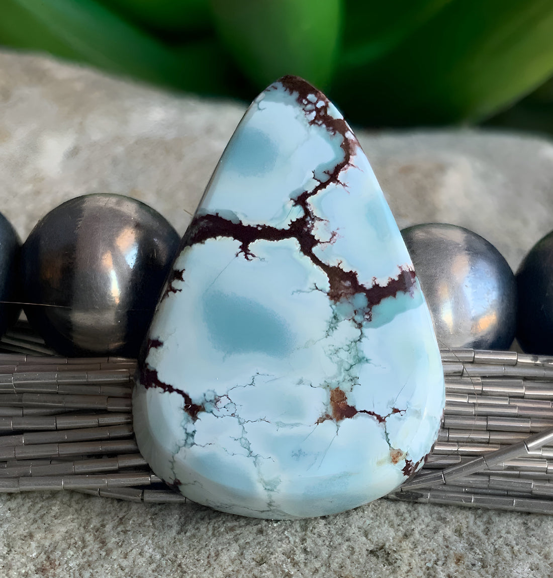 Gobi Desert Lavender Triangular Gemstone #G126