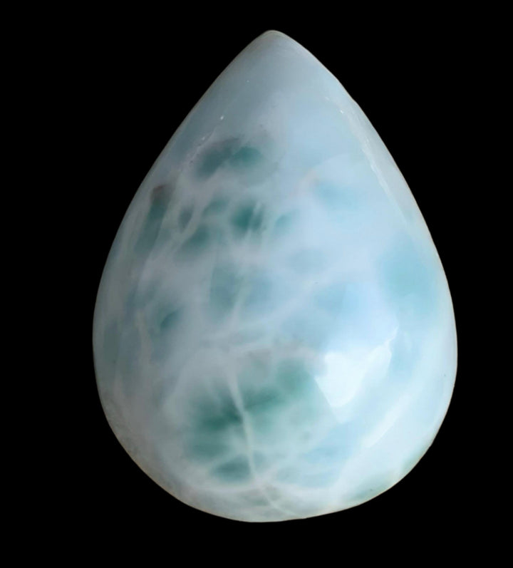 Larimar Dome Top Cabochon-Dominican Republic Gemstone