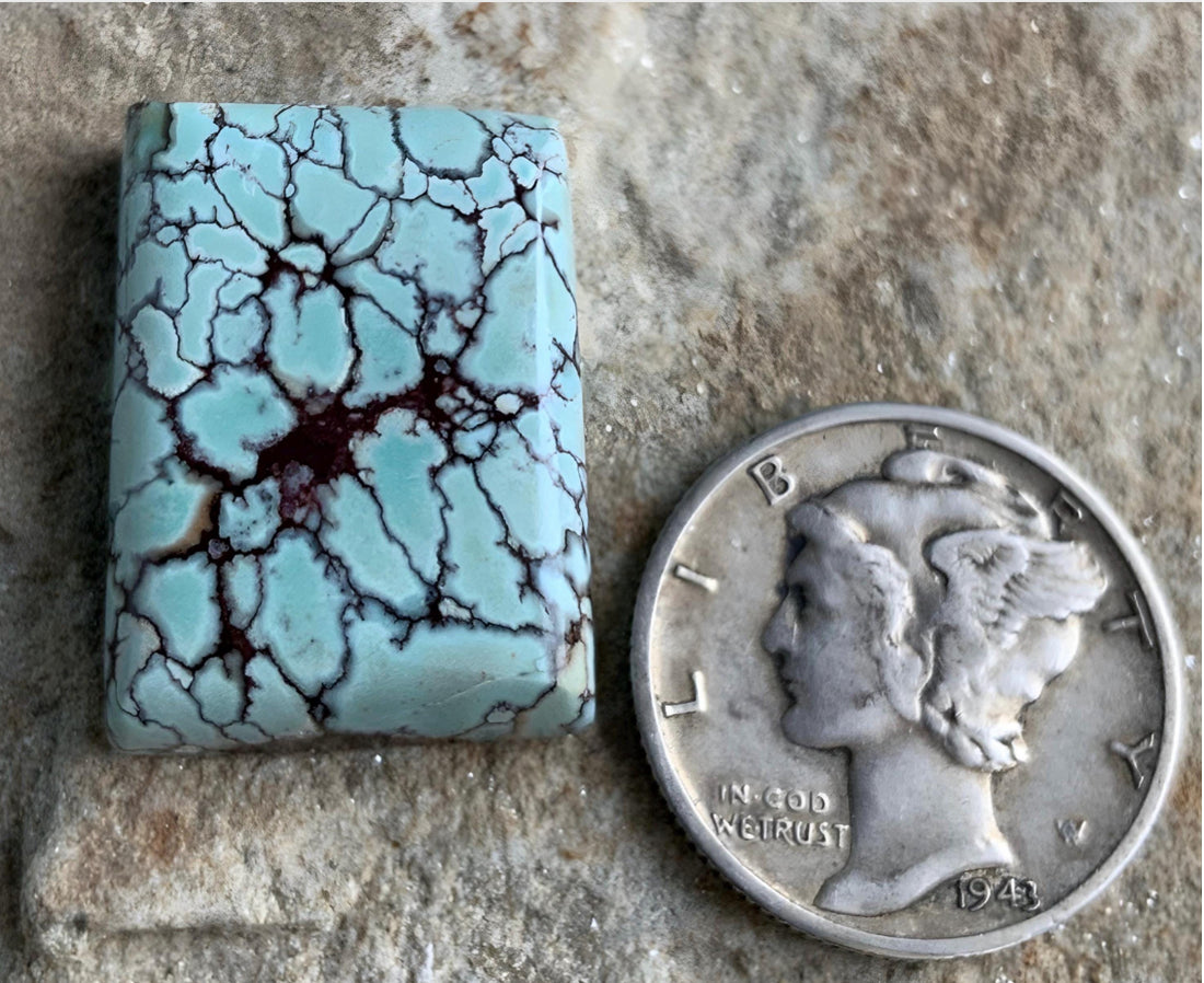 Gobi Desert Lavender or Golden Hills Turquoise Rectangular Gemstone #G115