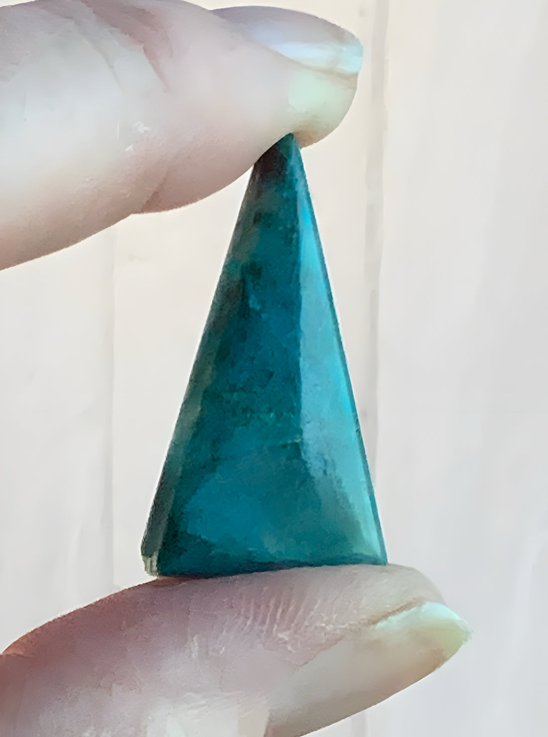 Chrysocolla Triangle Cabochon