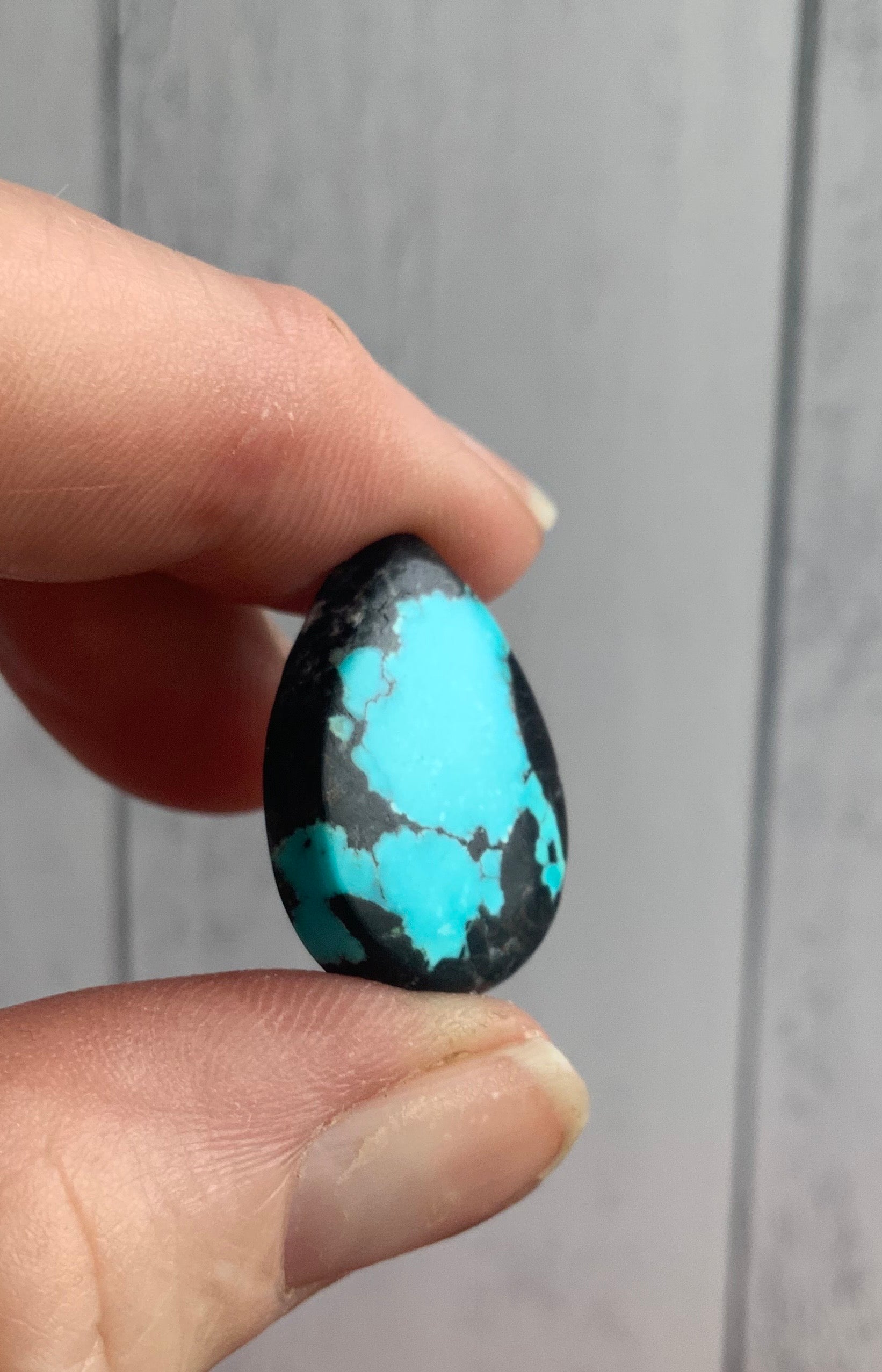 Bao Canyon Turquoise Teardrop Cabochon