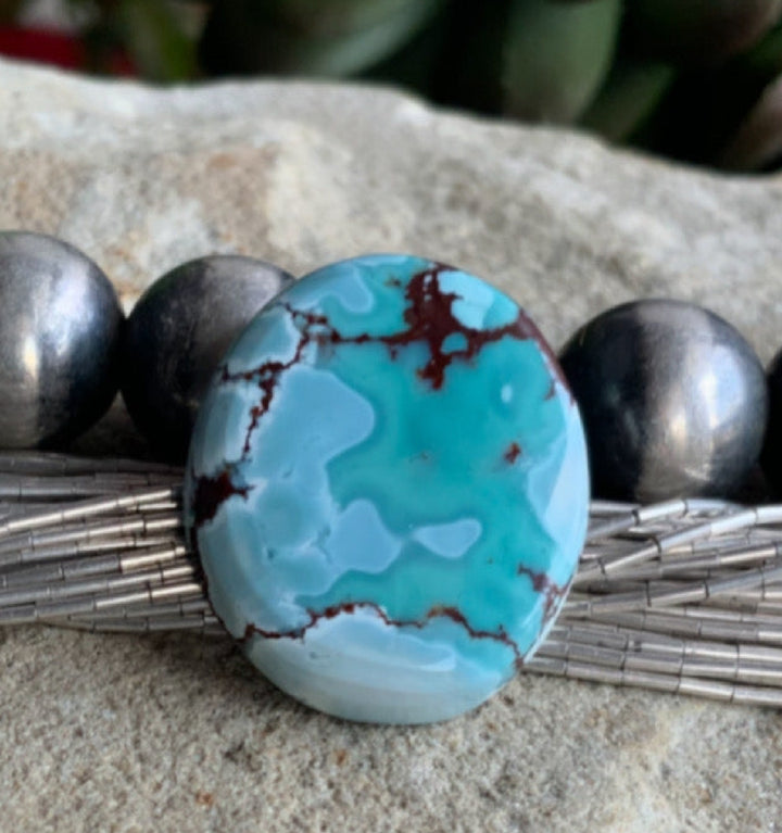 Gobi Desert Lavender or Golden Hills Turquoise Oval Gemstone #G131