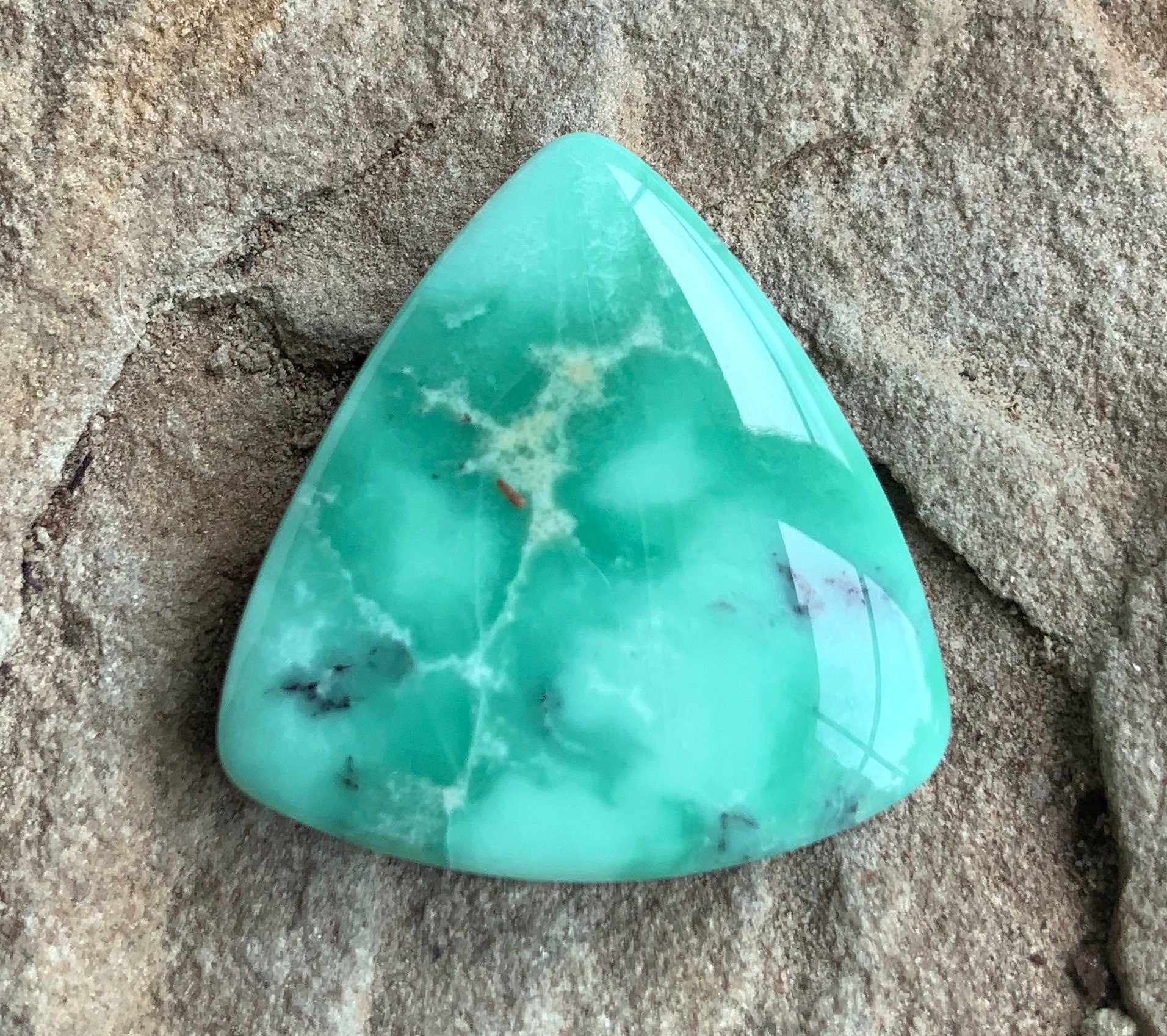Gorgeous Natural Damele Turquoise Cabochon