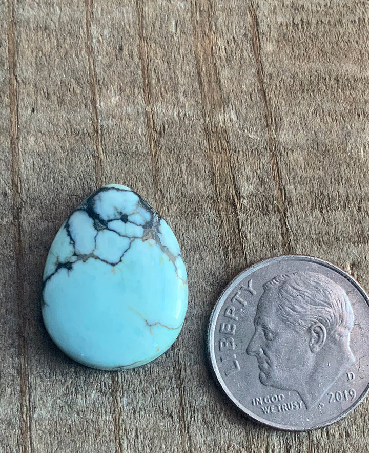 Beautiful Butterfly Wing Variscite Cabochon