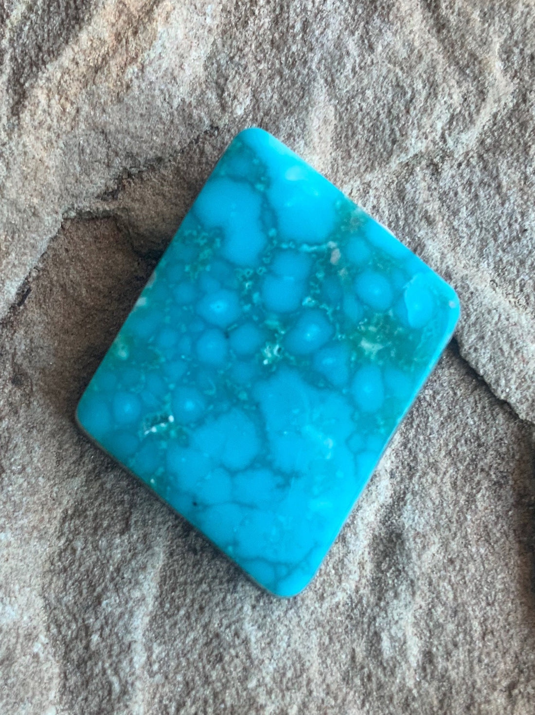 Beautiful Blue Kingman Turquoise Mine Cabochon