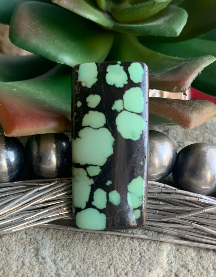 Bamboo Mountain Rectangular Gemstone