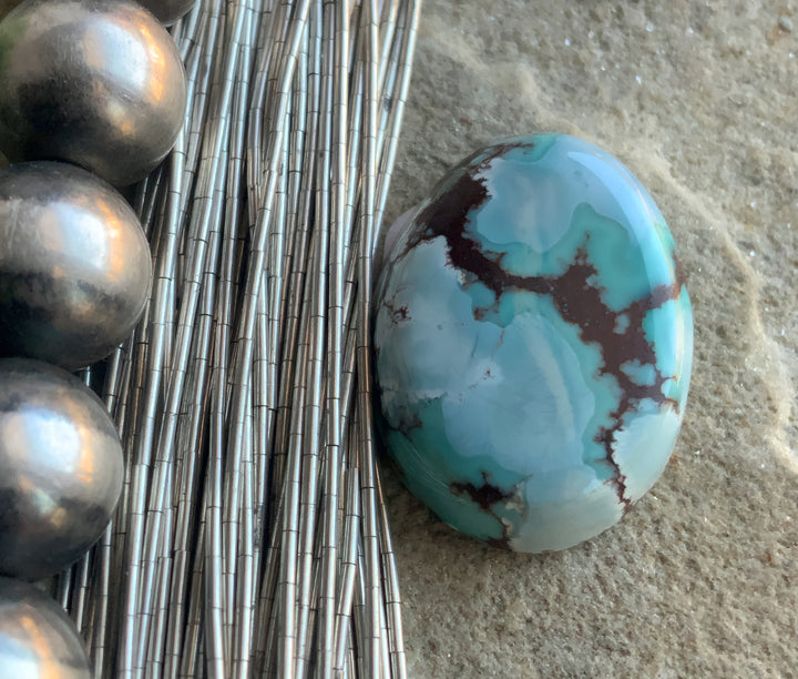 Gobi Desert Lavender or Golden Hills Turquoise Oval #G111