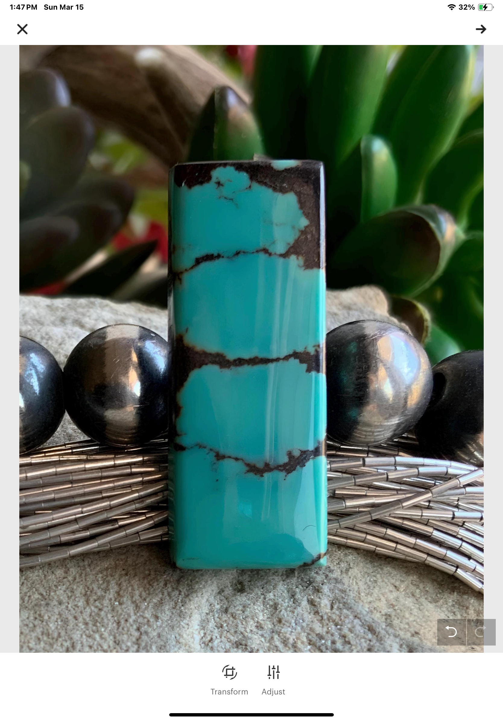 Bao Canyon Rectangular Cabochon