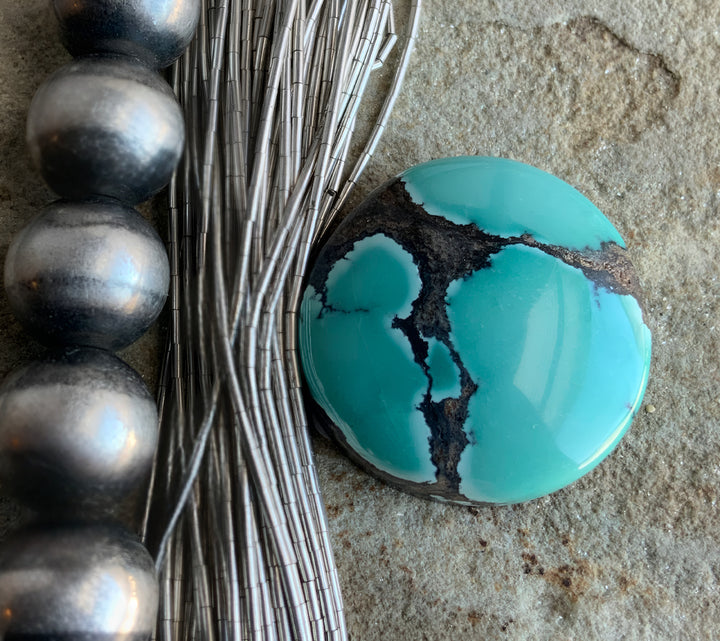 Hubei Turquoise Round Mint Colored Gemstone