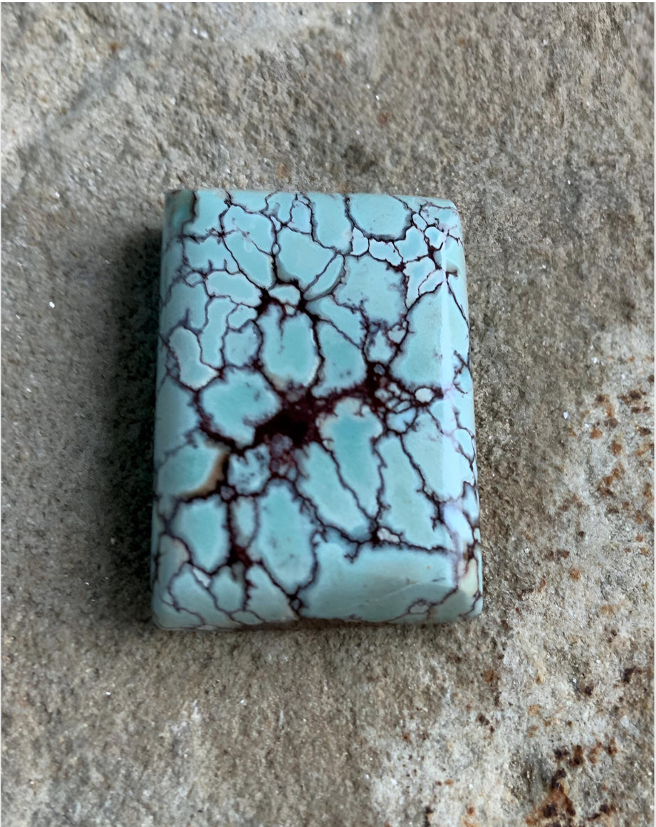 Gobi Desert Lavender or Golden Hills Turquoise Rectangular Gemstone #G115