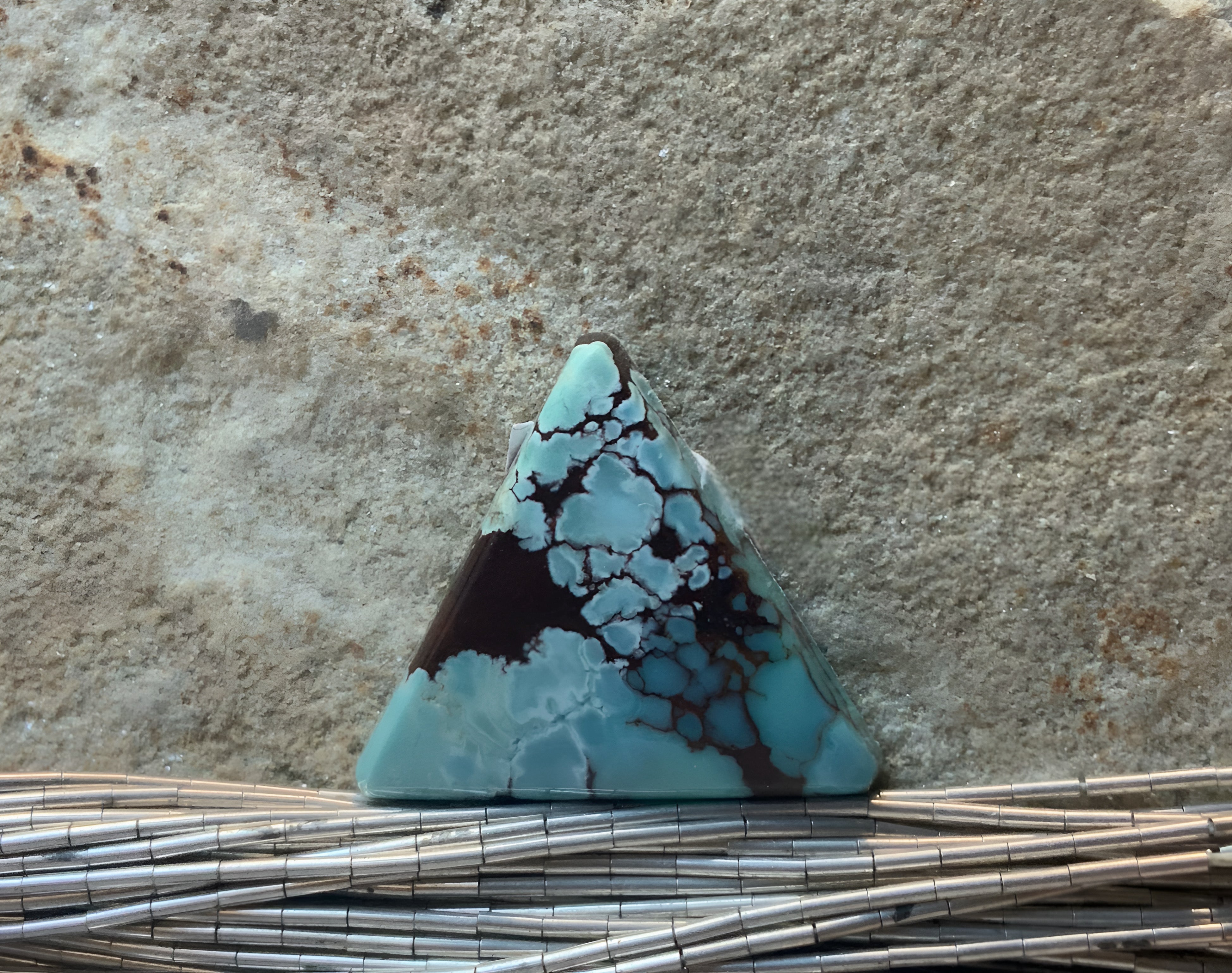 Gobi Desert Lavender or Golden Hills Turquoise Triangle #G112