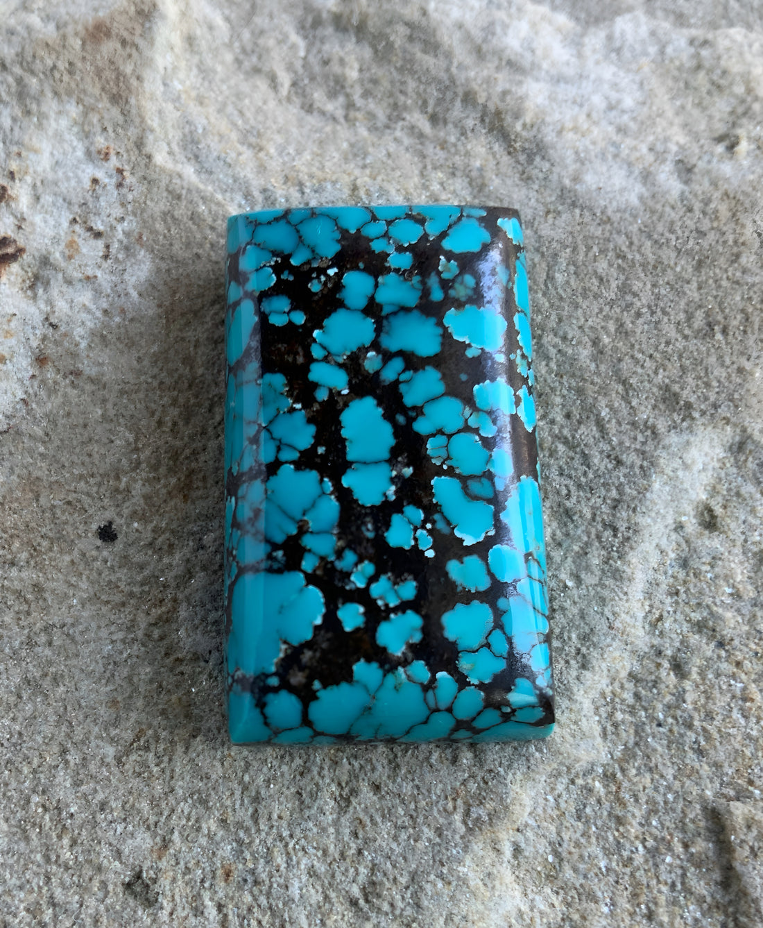 Bao Canyon Turquoise Rectangular Cabochon