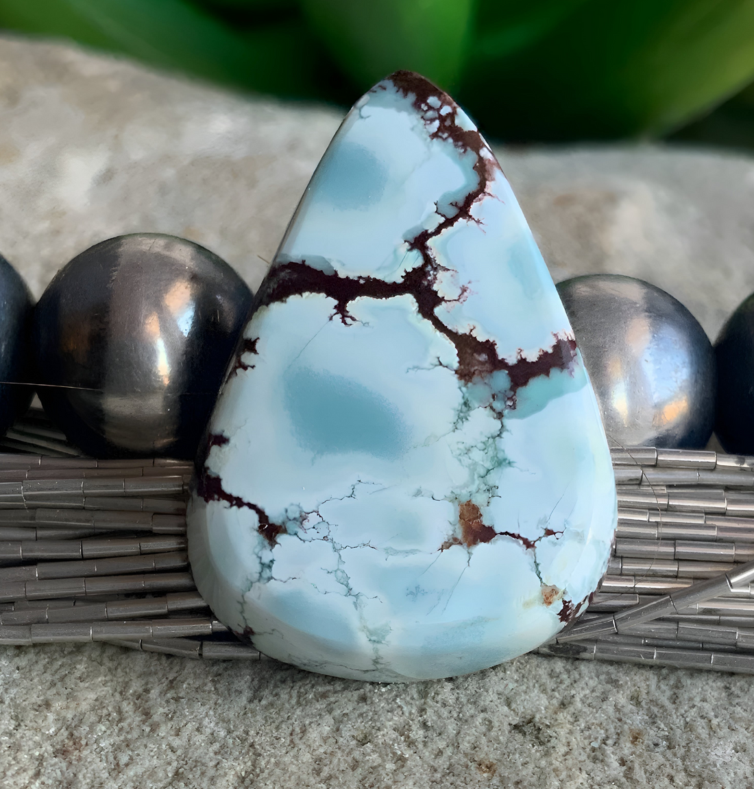 Gobi Desert Lavender Triangular Gemstone #G126