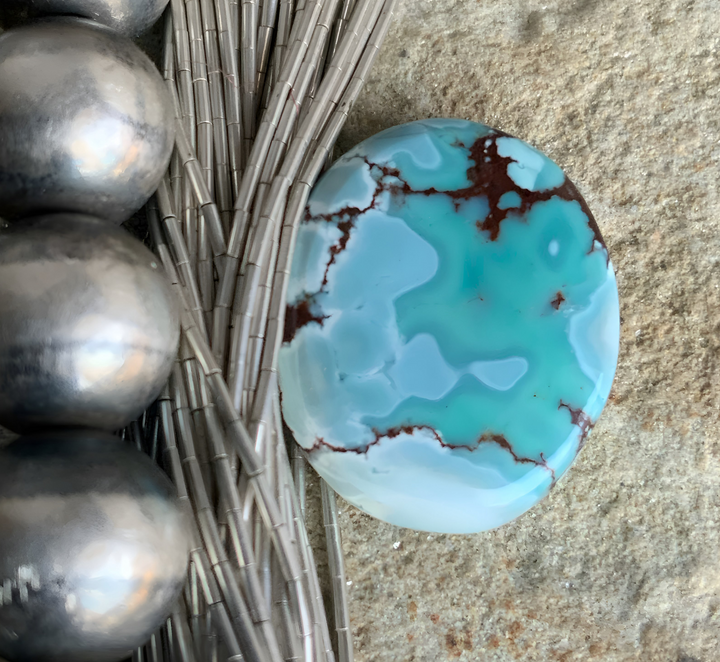 Gobi Desert Lavender or Golden Hills Turquoise Oval Gemstone #G131