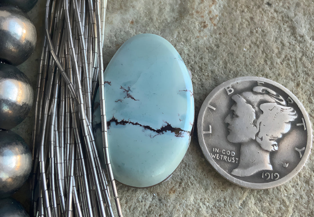 Gobi Desert Lavender or Golden Hills Turquoise Oval #G107