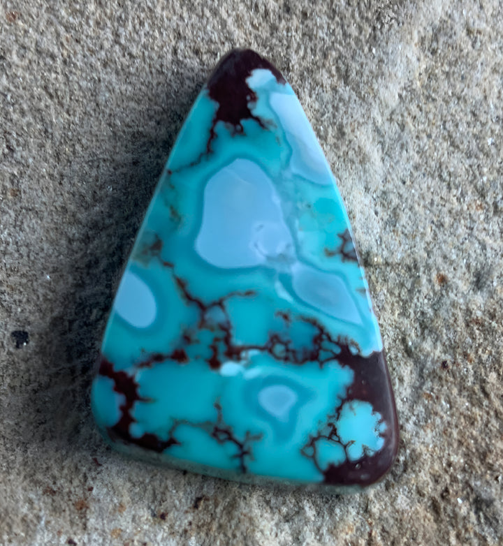 Gobi Desert Lavender Turquoise Cabochon