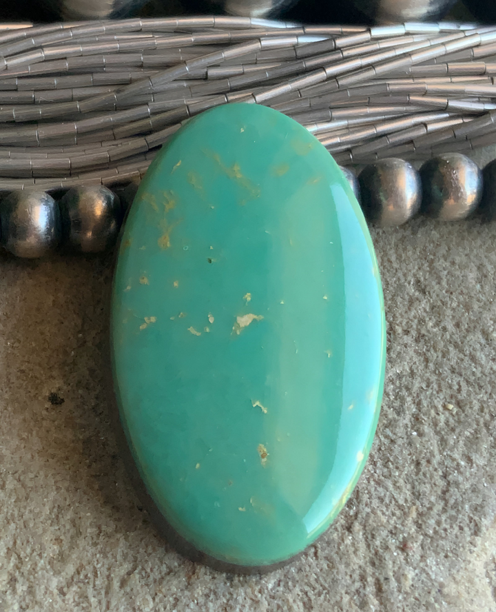 Emerald Valley Turquoise Oval Cabochon-Nevada Gemstone
