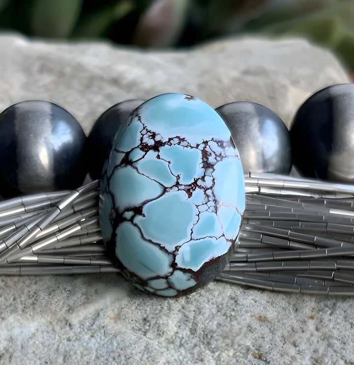 Gobi Desert Lavender or Golden Hills Oval Turquoise Gemstine #G138