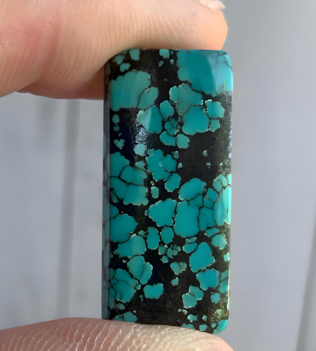 Bao Canyon Turquoise Rectangular Gemstone #BC132