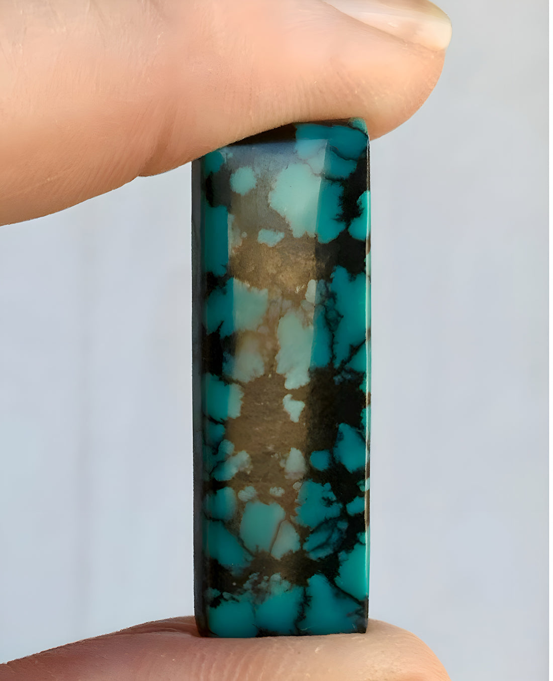 Bao Canyon Turquoise Rectangular Gemstone #BC169